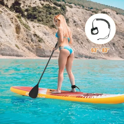 10.5' Inflatable Stand Up board with Aluminum Paddle Pump-M