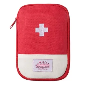 2-Pack: Portable Medicine Storage Bag Camping Emergency First Aid Kit Organizer