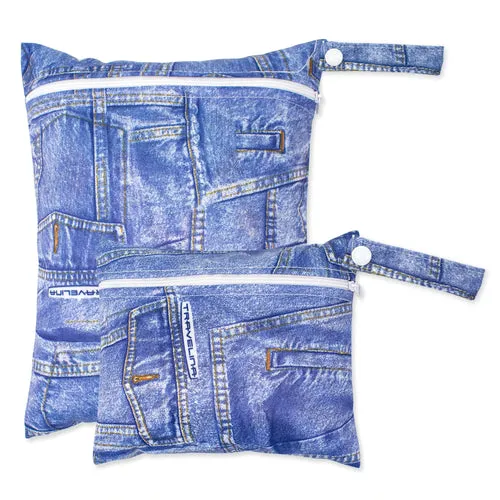 2pcs Set Smooth Zipper Pocket Multi-Scenario Use Can Be Hung