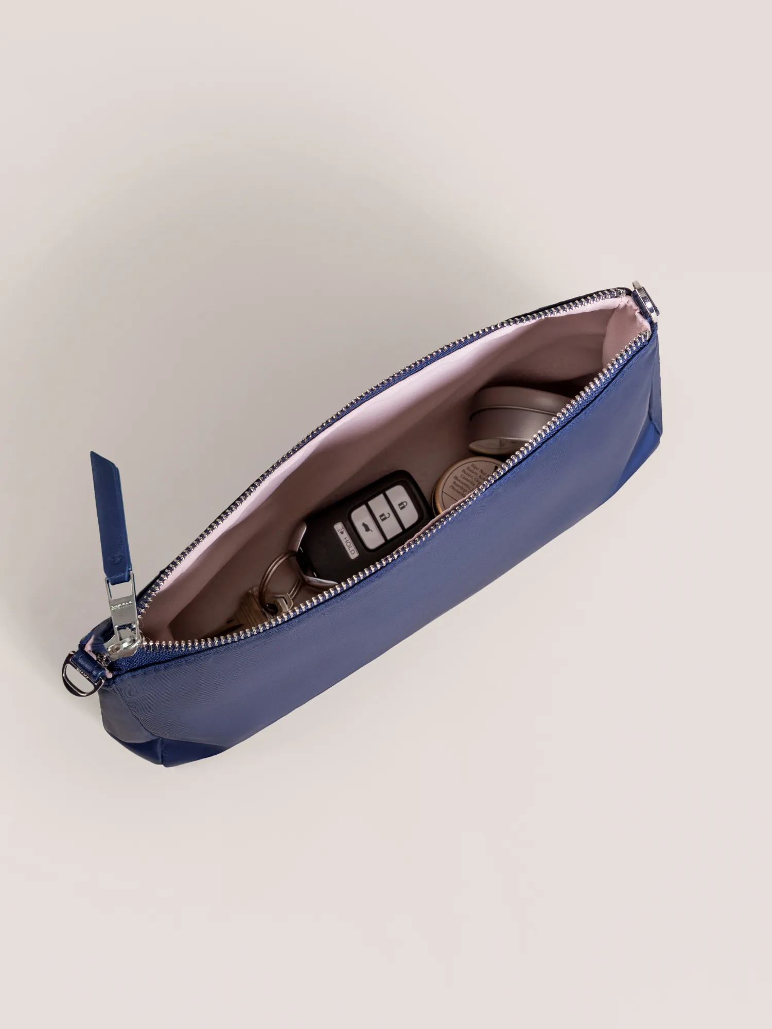 3-Piece Pouch Clutch Purse Set - Navy