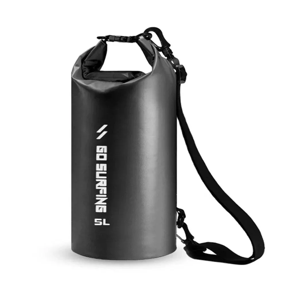 5L/10L/20L PVC Waterproof Dry Bag Roll Top Dry Sack Floating Diving Foldable Bags for Camping Hiking Kayaking Rafting Boating