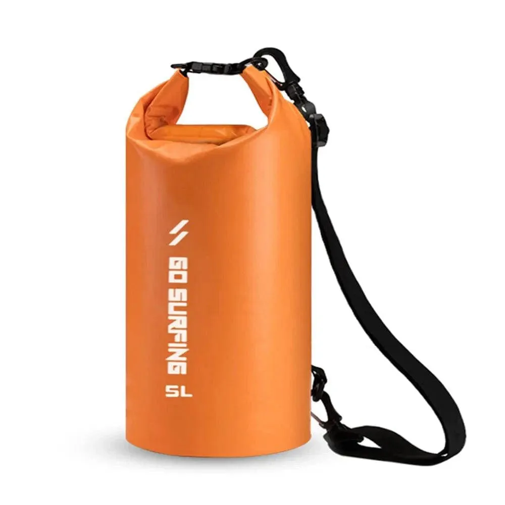 5L/10L/20L PVC Waterproof Dry Bag Roll Top Dry Sack Floating Diving Foldable Bags for Camping Hiking Kayaking Rafting Boating