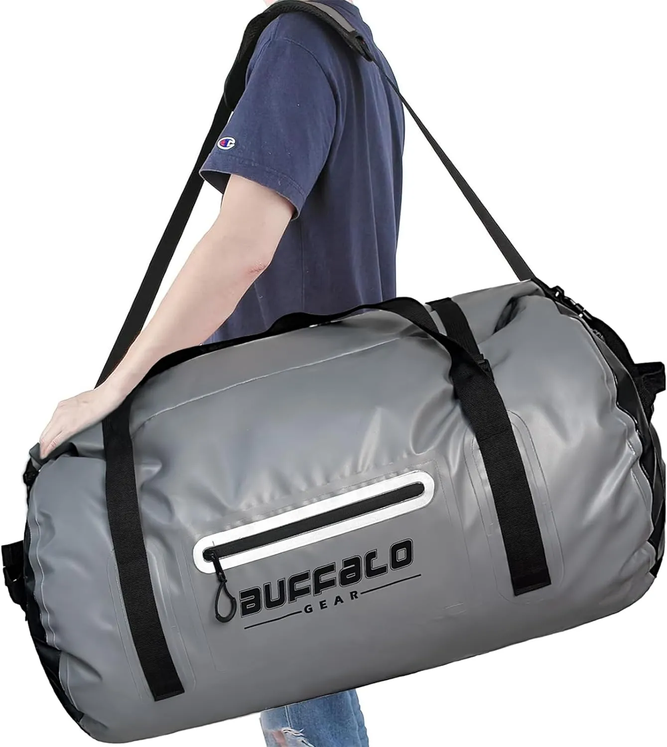 80L Roll Top Waterproof Duffel Dry Bag,Travel Duffel Bag For Outdoor