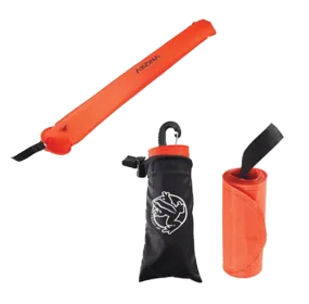 Akona Safety Tube Sausage Float Dive Signal Marker buoy SMB for Scuba Diving