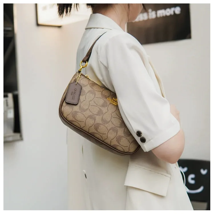 All-Match Advanced Texture Niche Style Shoulder Baguette Bag