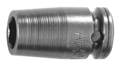 Apex Tool Group 3/8" Dr. Standard Sockets, 25950, 3/8 in Drive1/2 in, 6 Points, 2/Bag, 3116