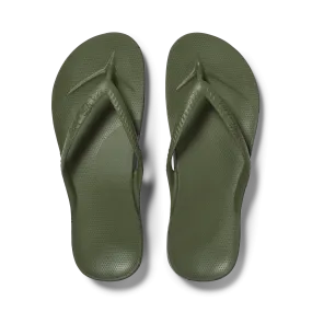 Arch Support Thongs - Classic - Khaki