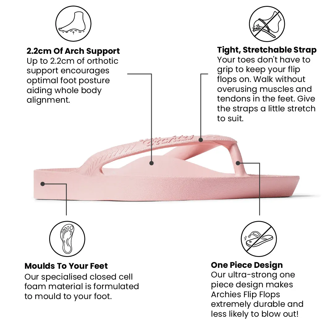 Arch Support Thongs - Classic - Pink