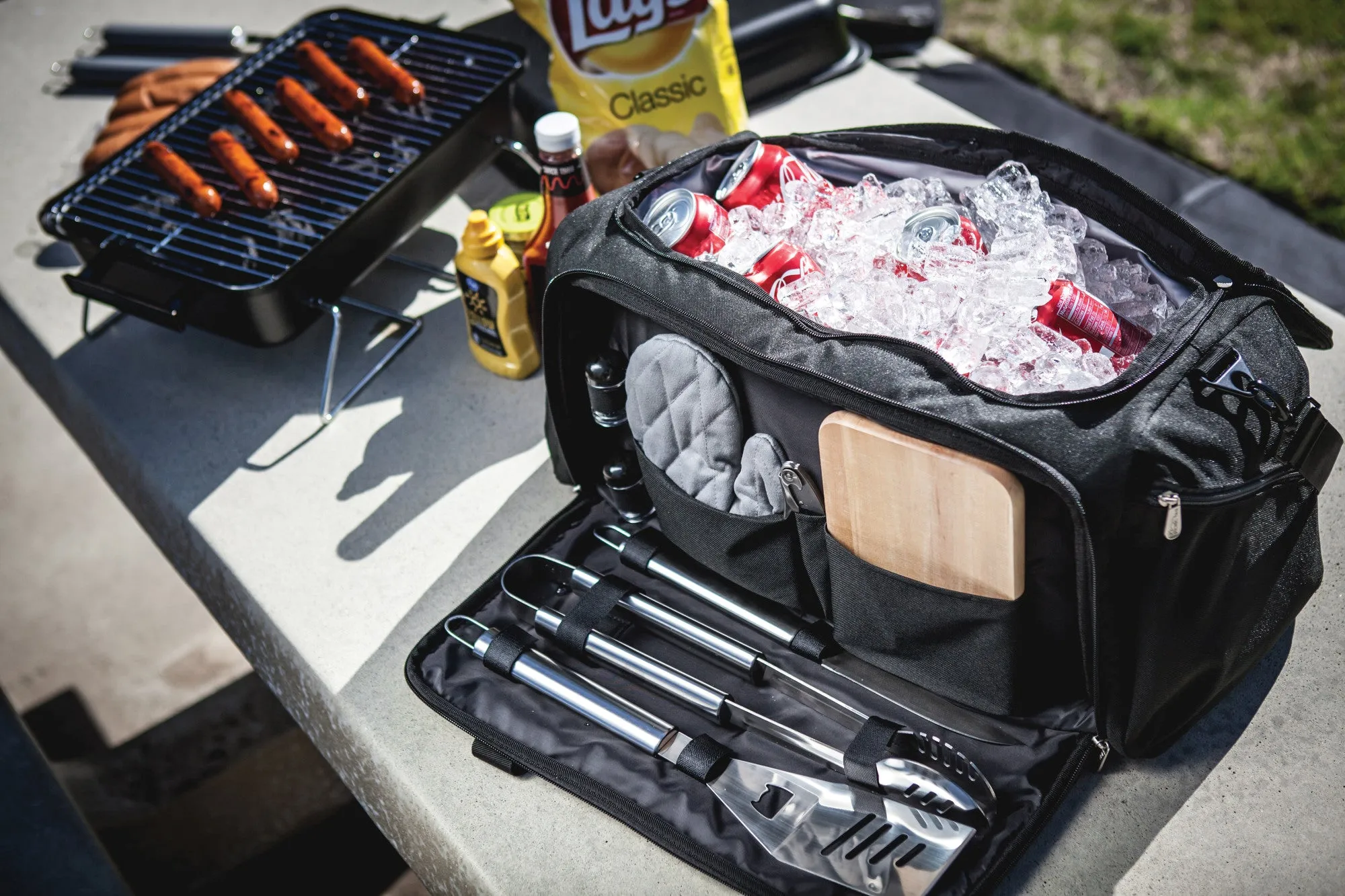 Arizona Cardinals - BBQ Kit Grill Set & Cooler