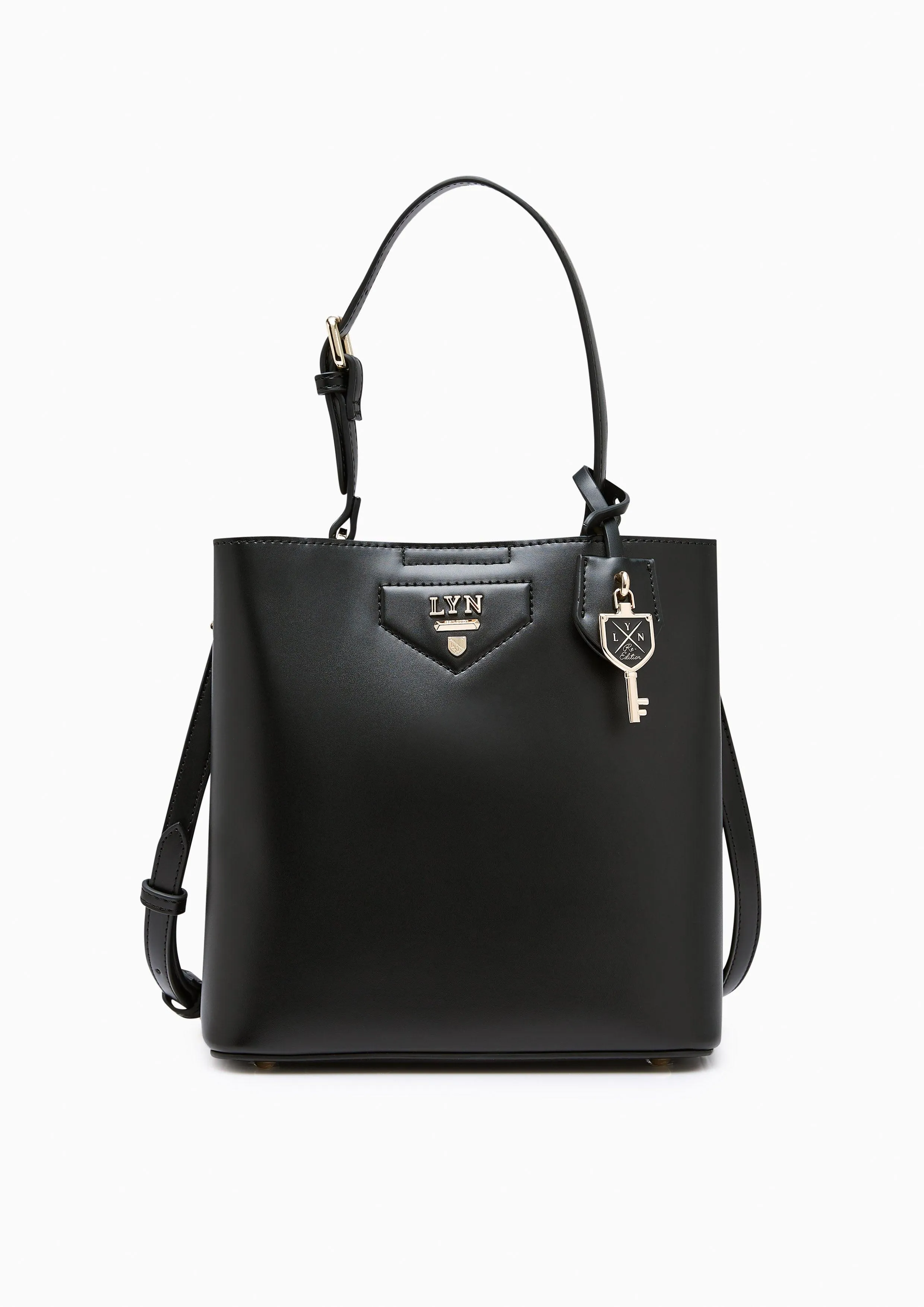 Astraea Bucket Bag M Black