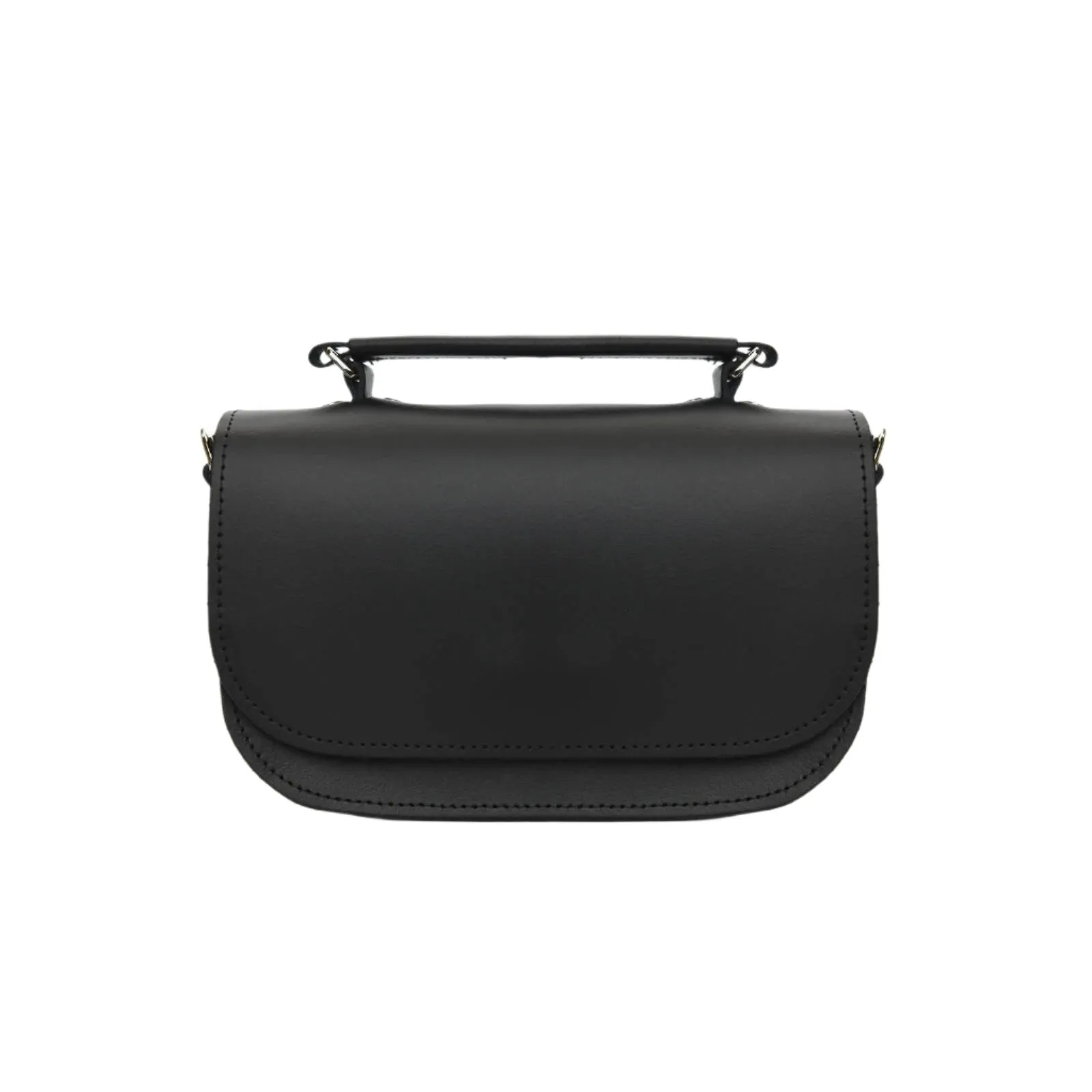 Aura Handmade Leather Bag - Black