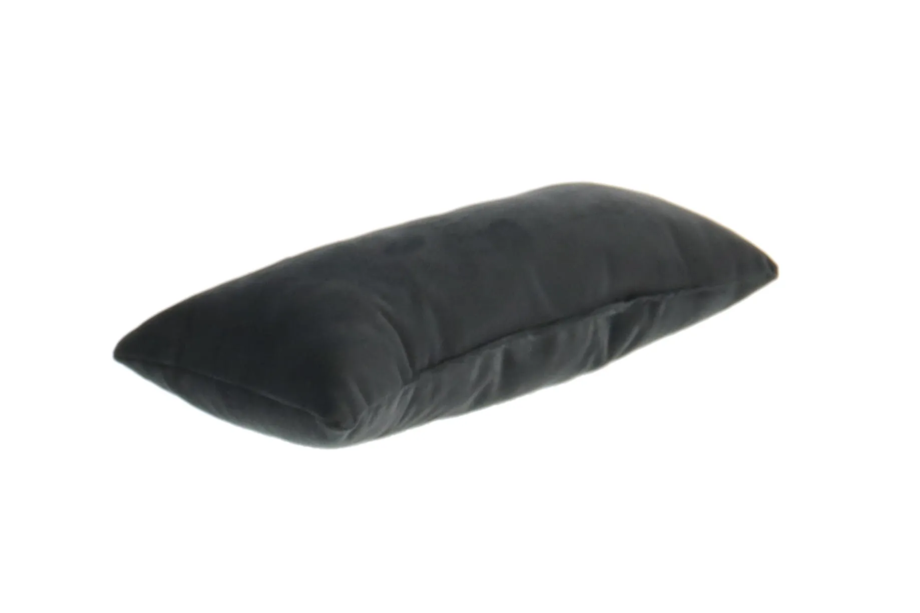 Bag Pillow Grey Velvet Combined Small