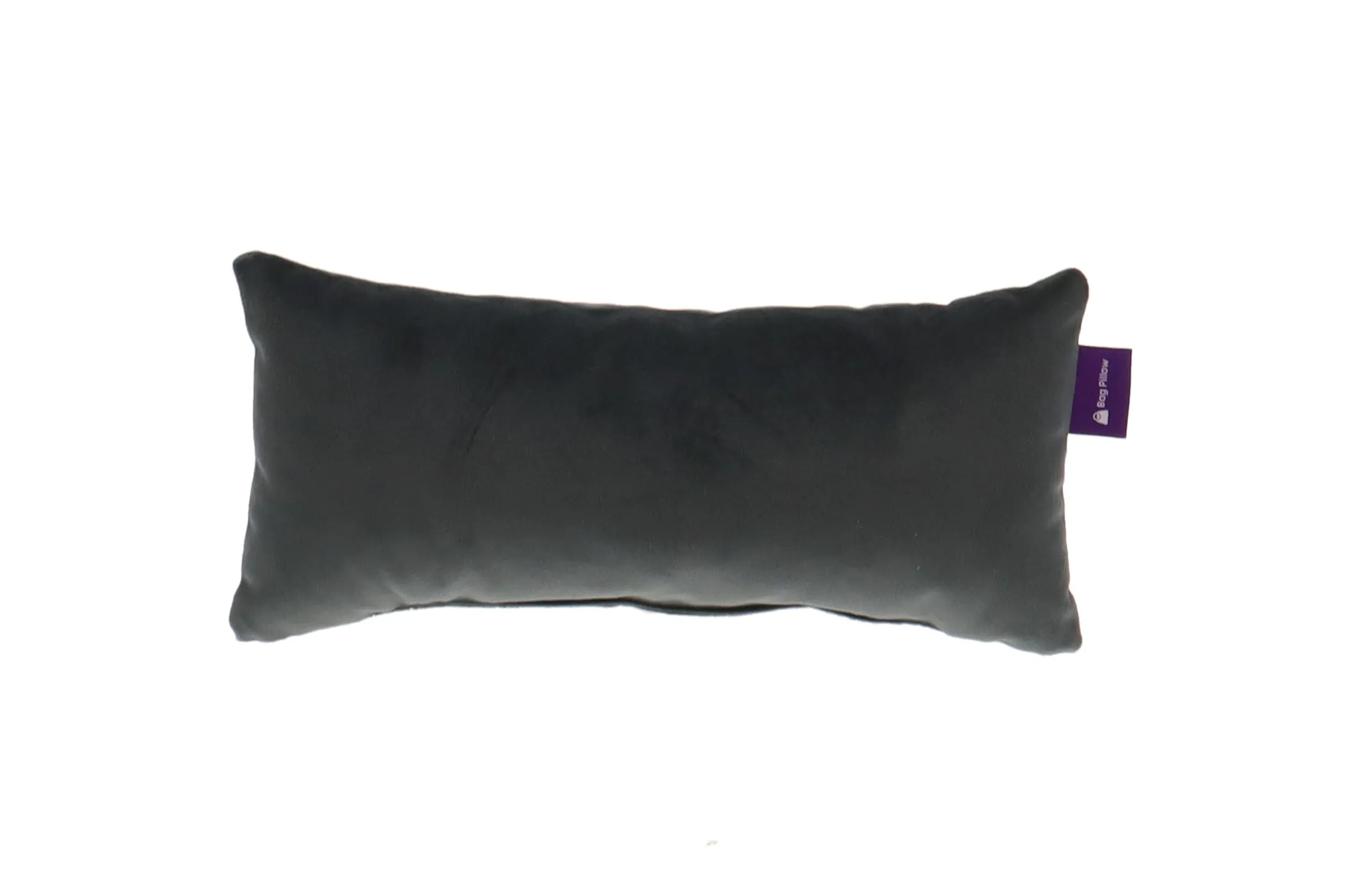 Bag Pillow Grey Velvet Combined Small