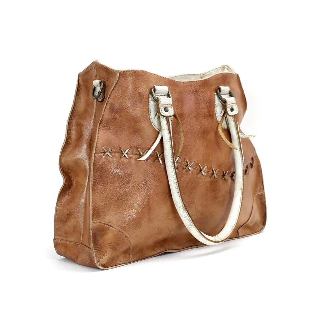 Bedstu Bruna Leather Bag – Handstitched Elegance