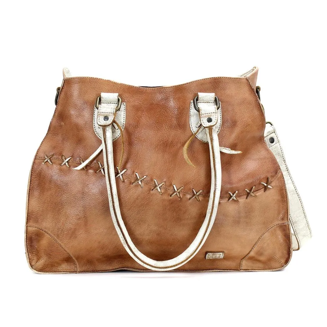 Bedstu Bruna Leather Bag – Handstitched Elegance