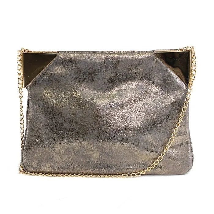 BGS-0943 Metallic Pouch Crossbody