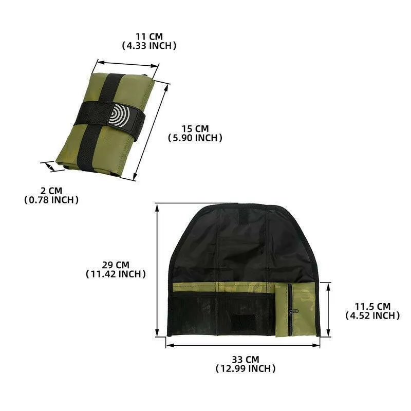 Bicycle Bag Tail Tool Bag Rear Seat Case Bike Saddle Pouch Frame Front Bag Burrito Pack Bike Tool kit Repair Accessories