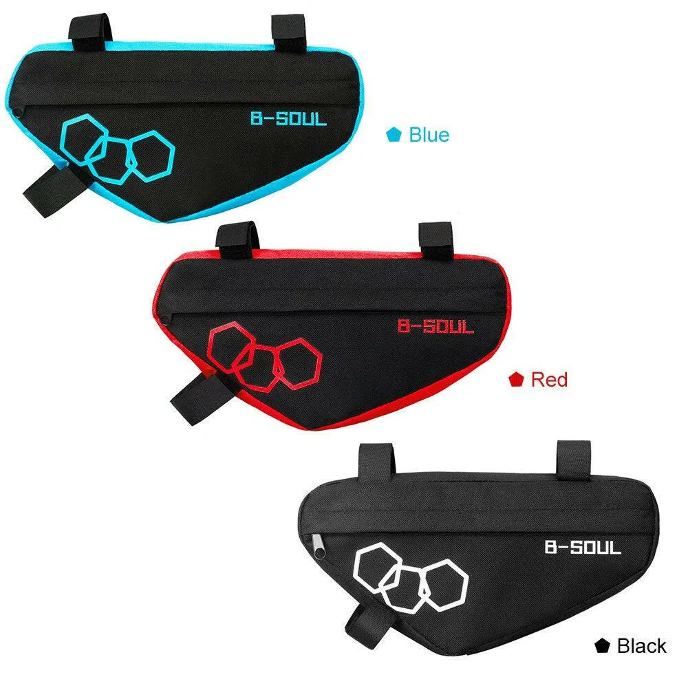 Bike Triangle Bag Bicycle Front Frame Tube Bag Frame Bag MTB Cycling Tool Accessories Storage Bag Pouch