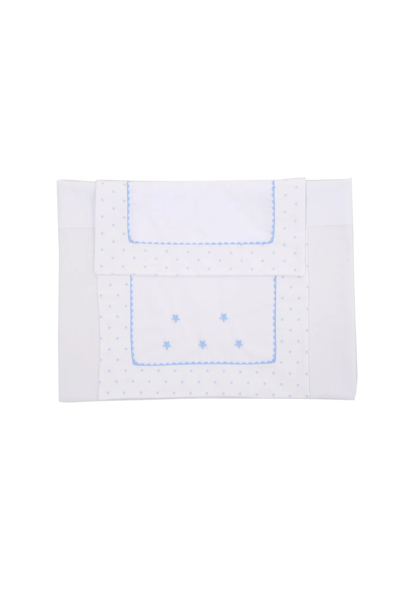 Blue Star Pram Sheet Set