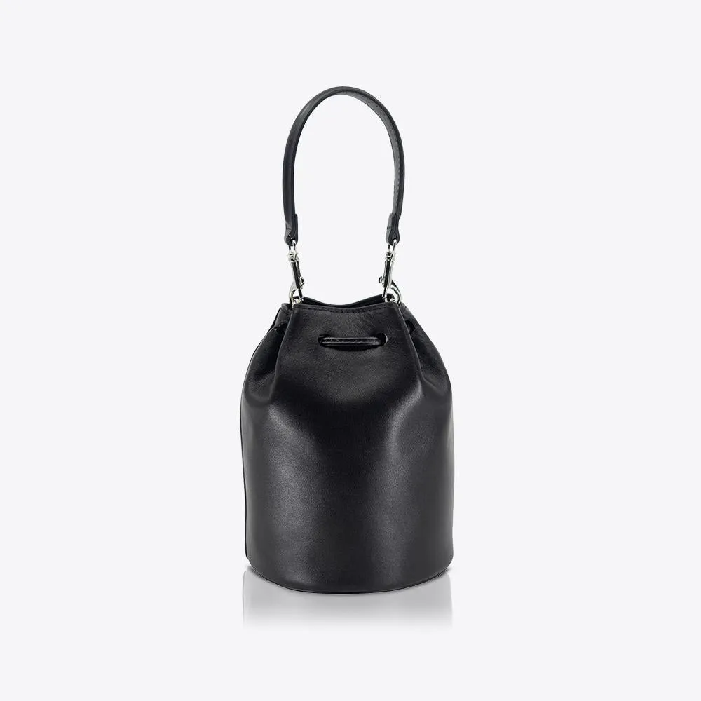 Bucket Bag Black/Silver