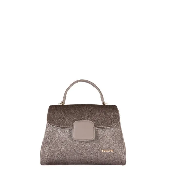 BULAGGI CHARLOTTE HANDBAG IN TAUPE