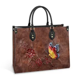 Butterfly Gorgeous Leather Bag - Women's Pu Leather Bag - Best Mother's Day Gifts