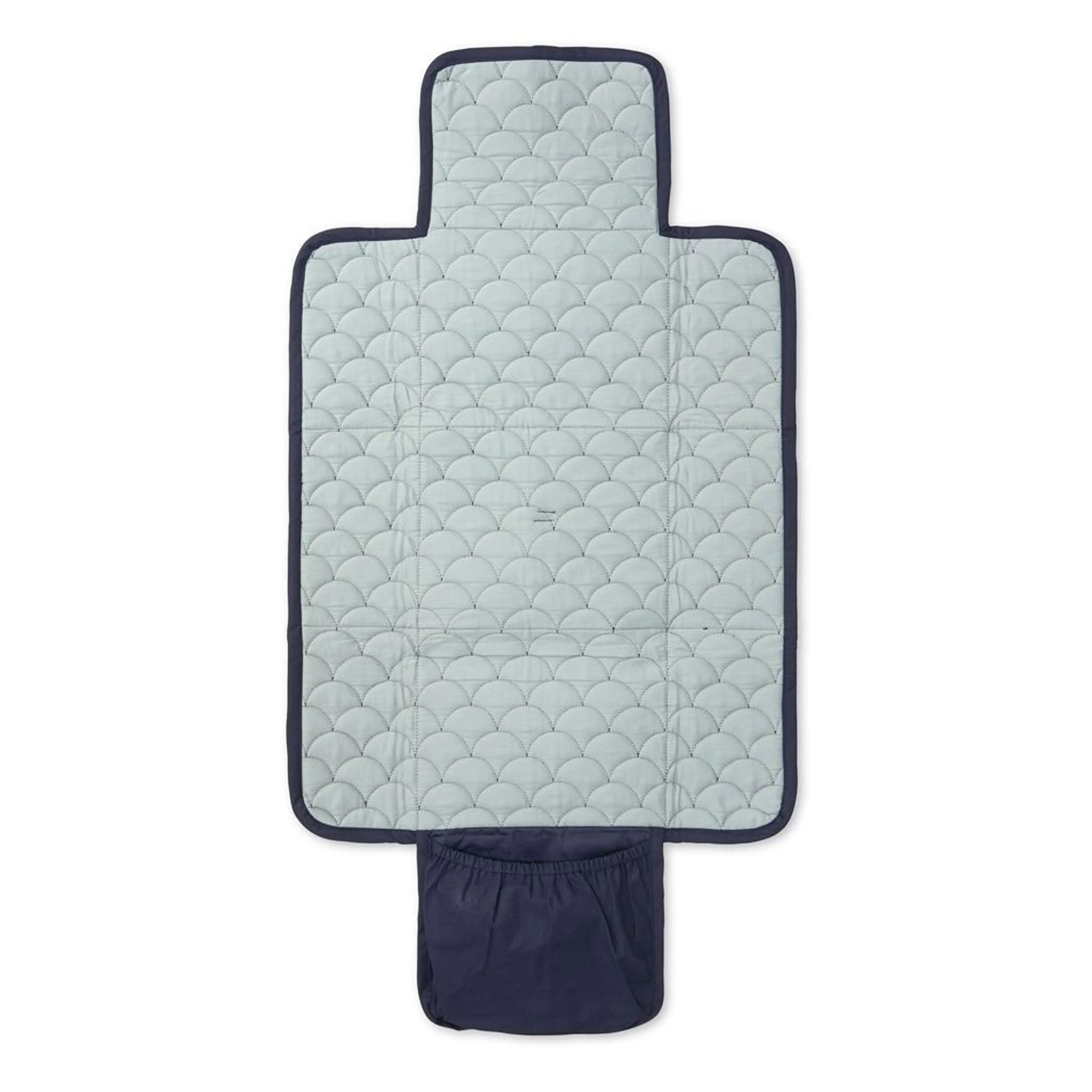 Cam Cam Copenhagen Changing Mat Quilted Navy