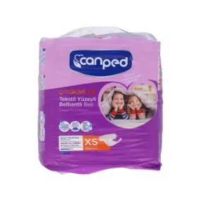 CANPED DIAPERS FOR CHILDREN EXTRA SMALL SIZE - 25KG - 12PCS