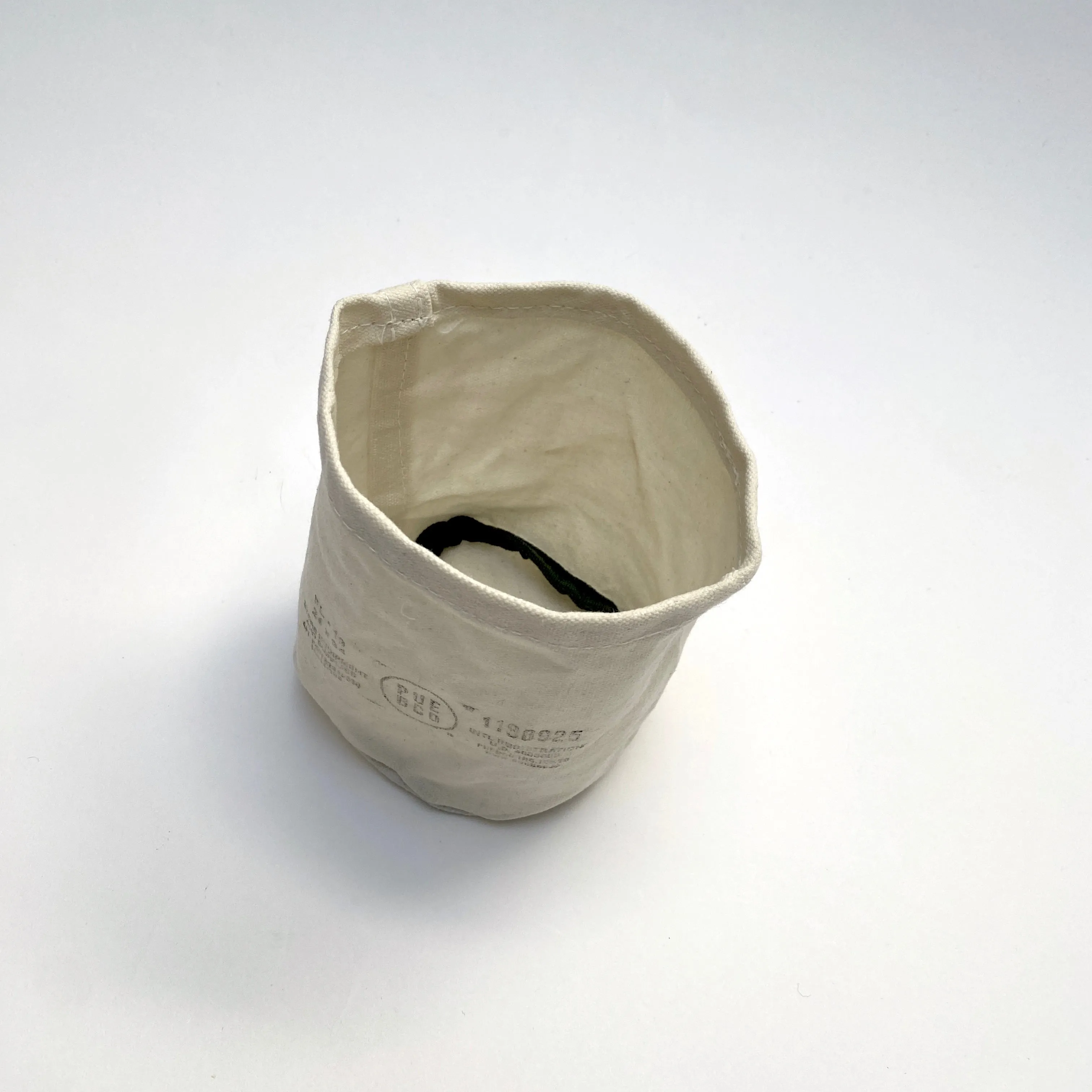 canvas bucket- small