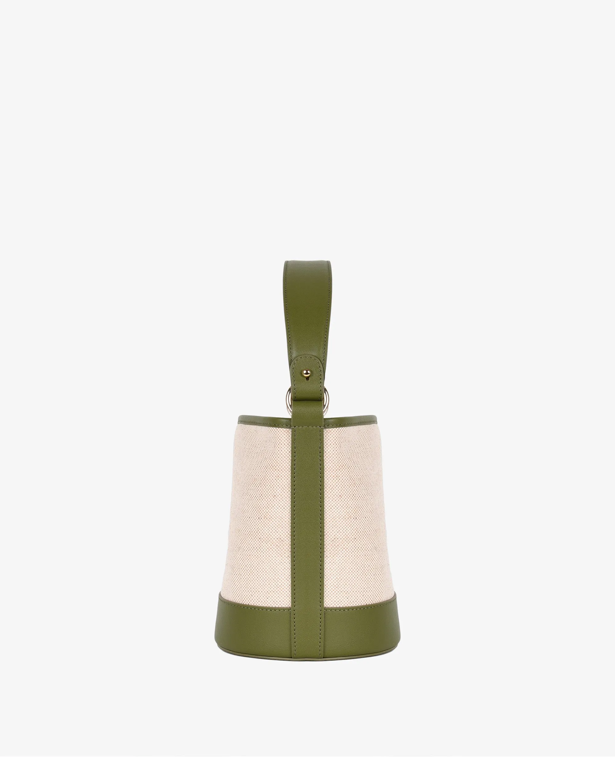 Canvas Mini Bucket Bag