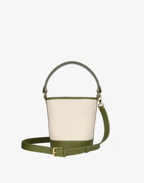 Canvas Mini Bucket Bag