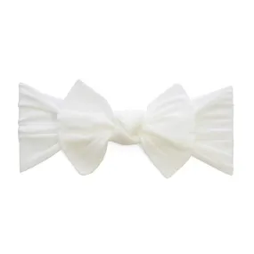 Classic Knot Headband - White