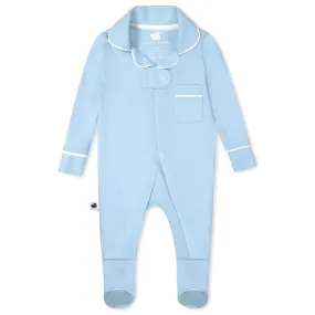 Classic Pajama Footie - French Blue