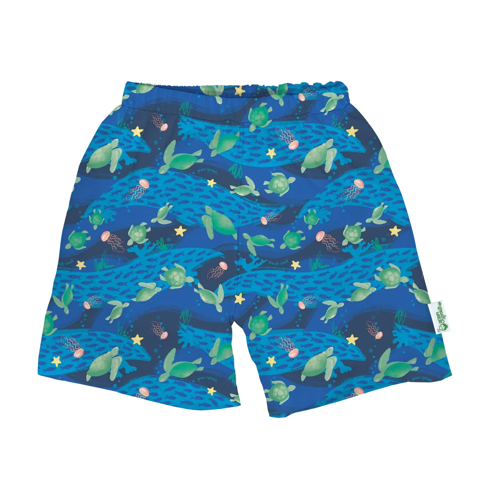 Classic Trunks with Built-in Reusable Absorbent Swim Diaper