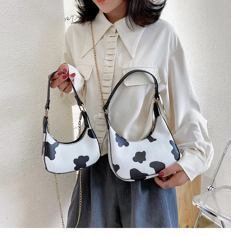 Cow Print Bag