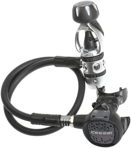 Cressi Patrol BCD Scuba Diving Gear w/ AC2 Compact Regulator, Compact Octo, Mini SPG PSI Gauge & GupG Regulator Bag