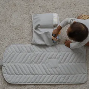 Diaper Changing Mat - Curious Grey