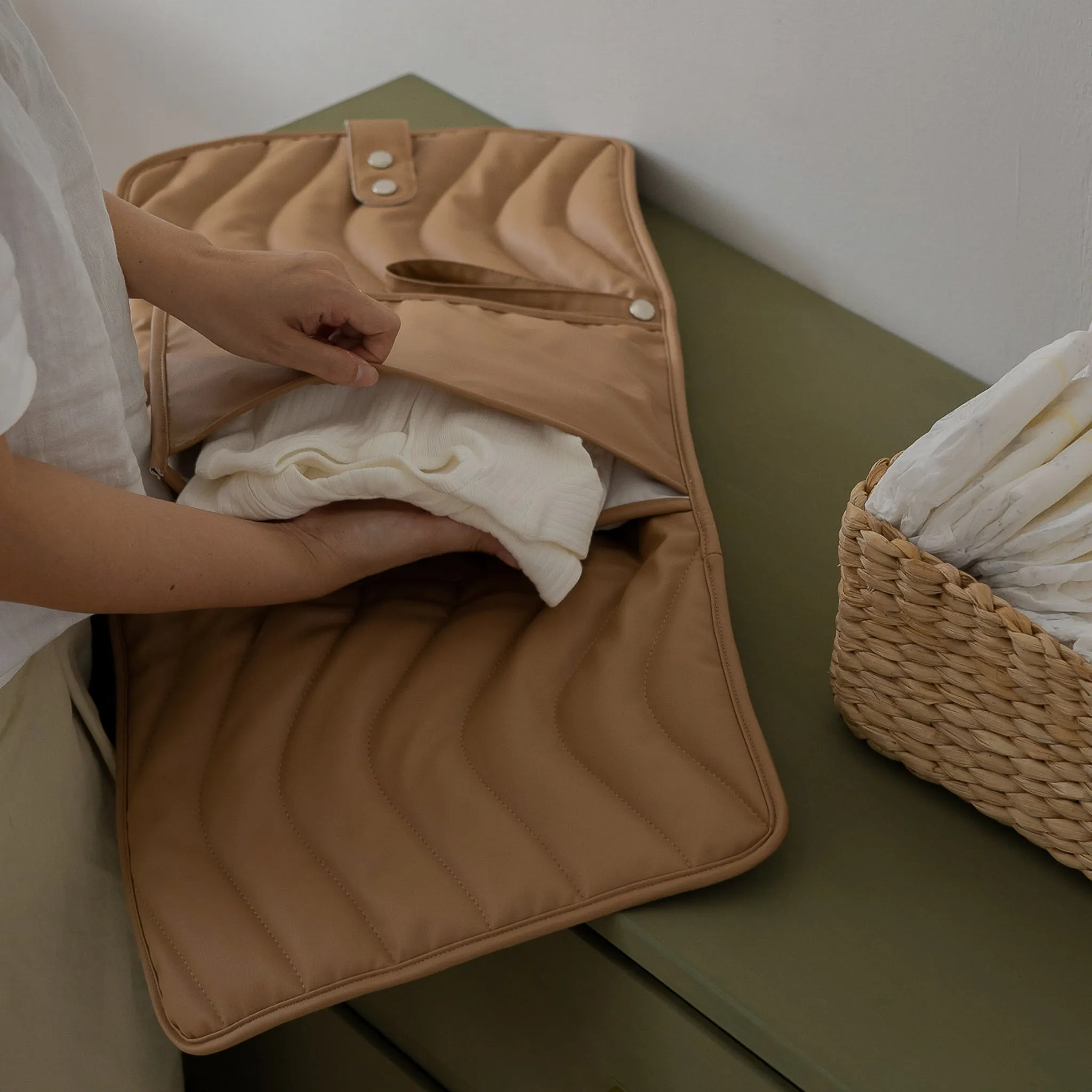 Diaper Changing Mat - SandCastle