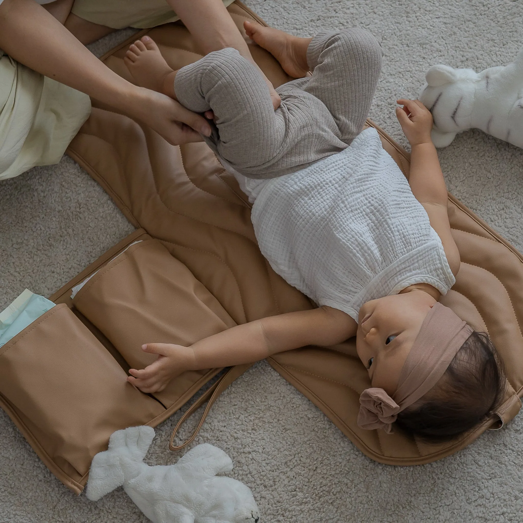 Diaper Changing Mat - SandCastle