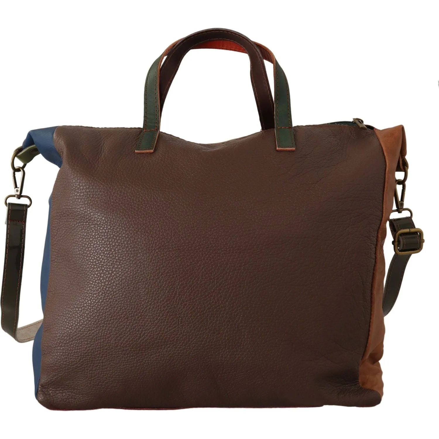 EBARRITO Multicolor Leather Shoulder Tote Bag