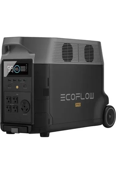 EcoFlow Delta Pro & Expansion Battery Kit - 7200 WH with Free Rich Solar 400 Watt Panel Kit, Remote & Bag