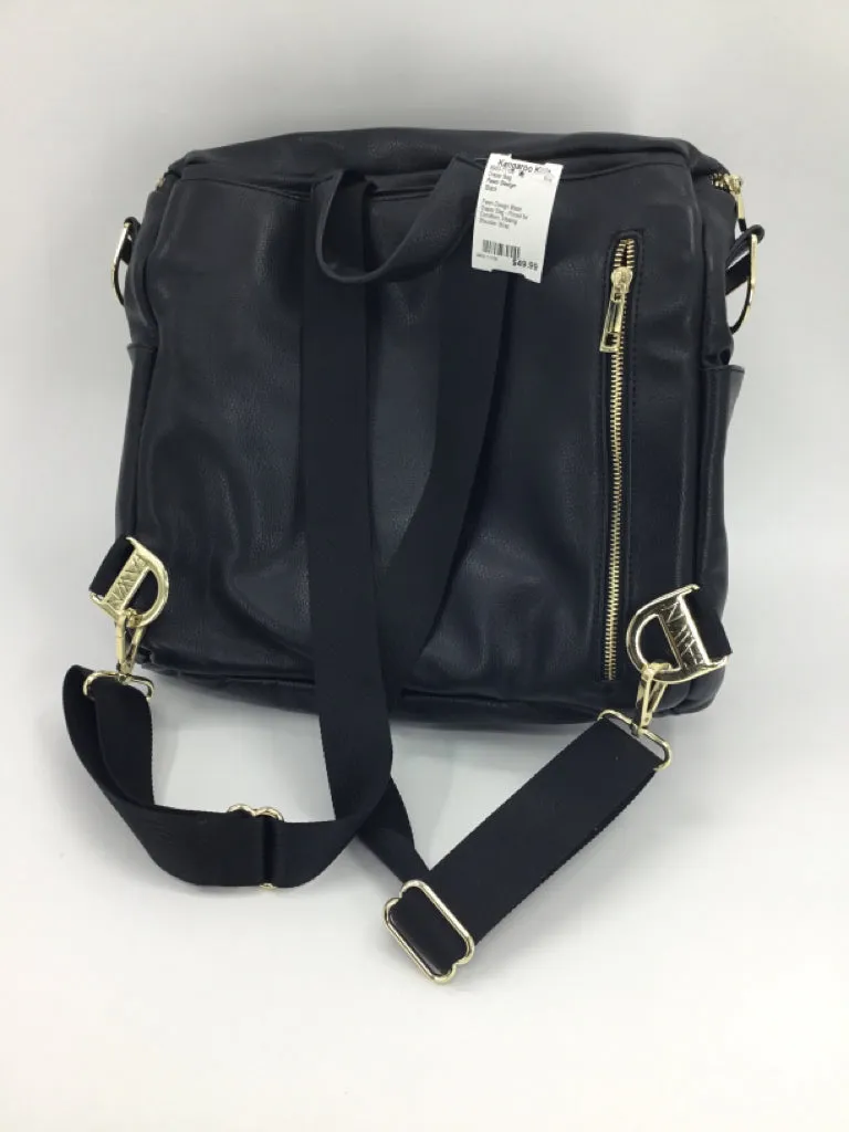 Fawn Design Black Diaper Bag - Priced for Condition, Missing Shoulder Strap