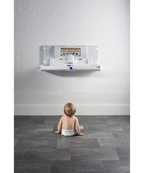 Foundations Classic Horizontal Wall Mounted Commercial Changing Station