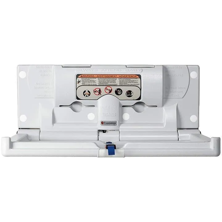 Foundations Classic Horizontal Wall Mounted Commercial Changing Station