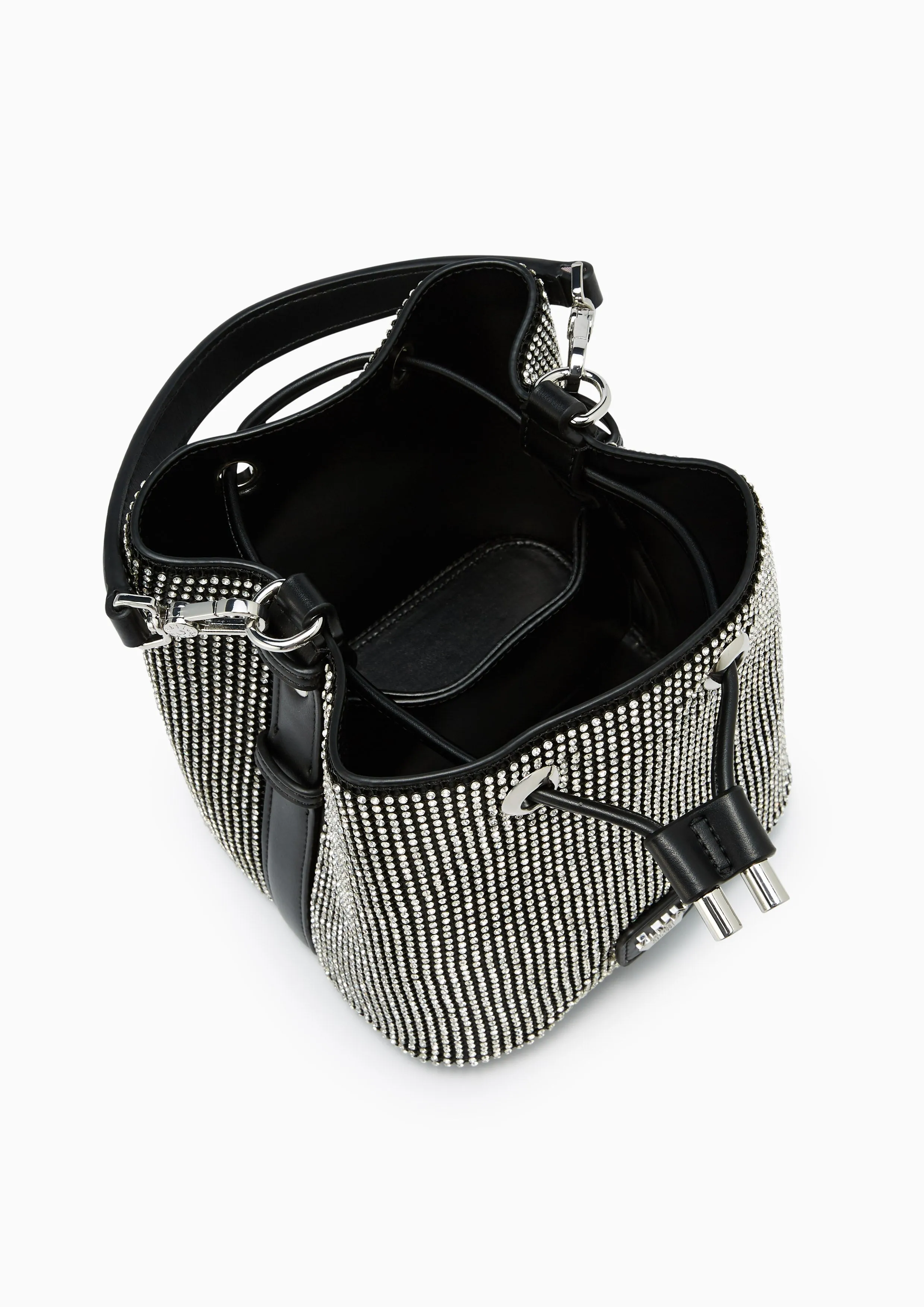 Gareth Crystal  S Bucket Bag - Black Variation 2