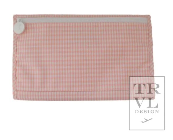 Gingham Changing Pad