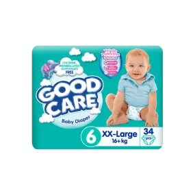 GOOD CARE BABY DIAPER XXLARGE SIZE 6 - 34PCS