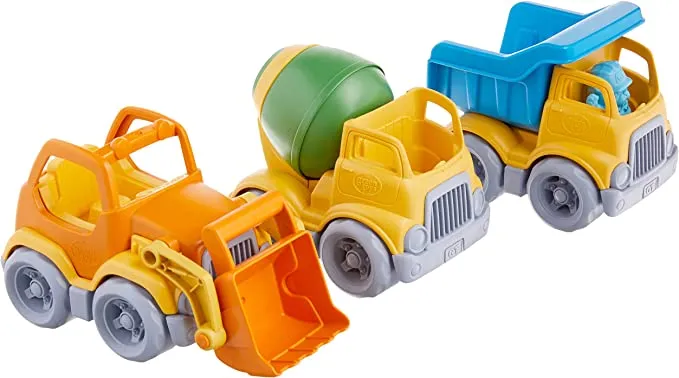 Green Toys Construction Trucks 3-Pack