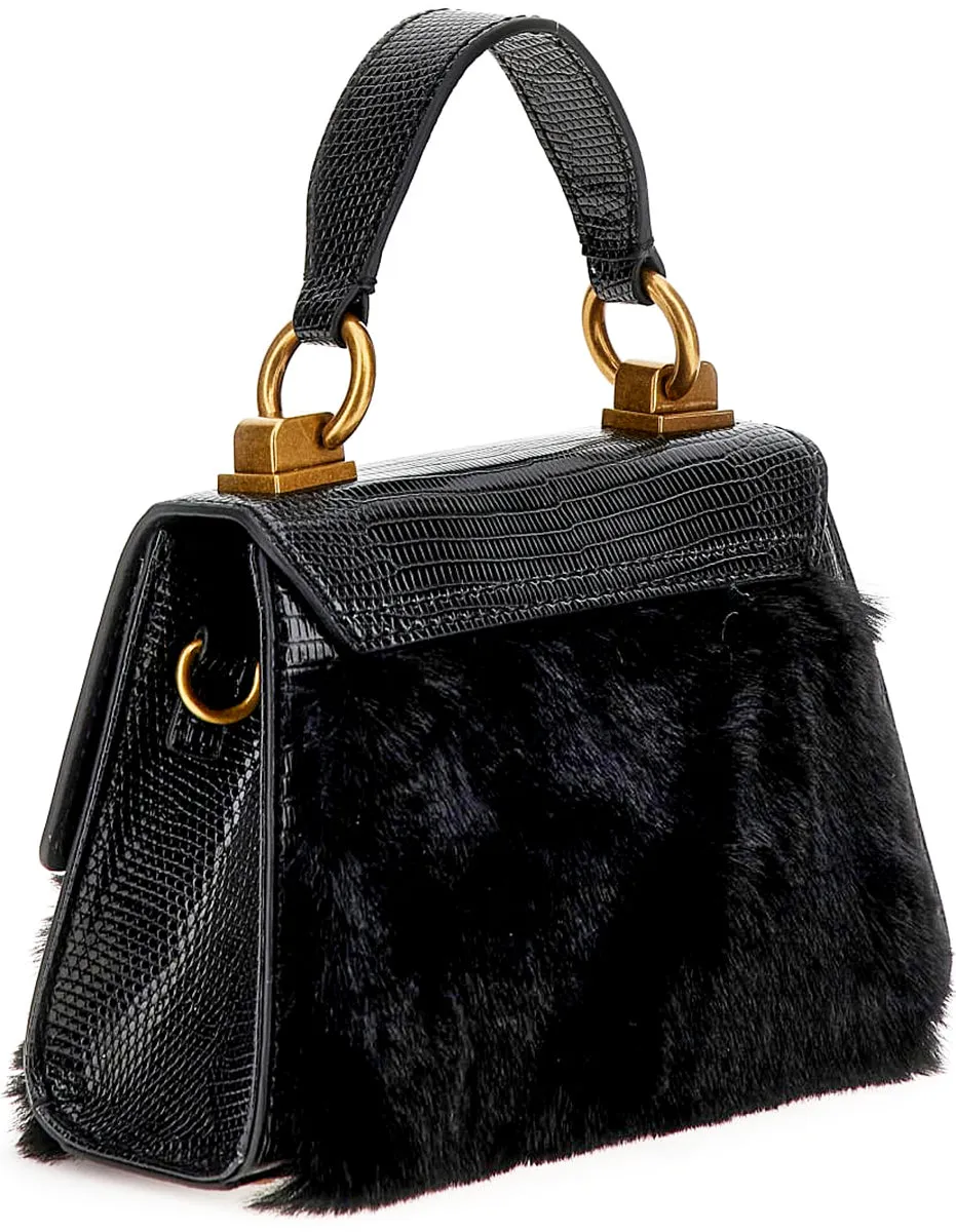 Guess Bergen Micro Mini In Black For Women