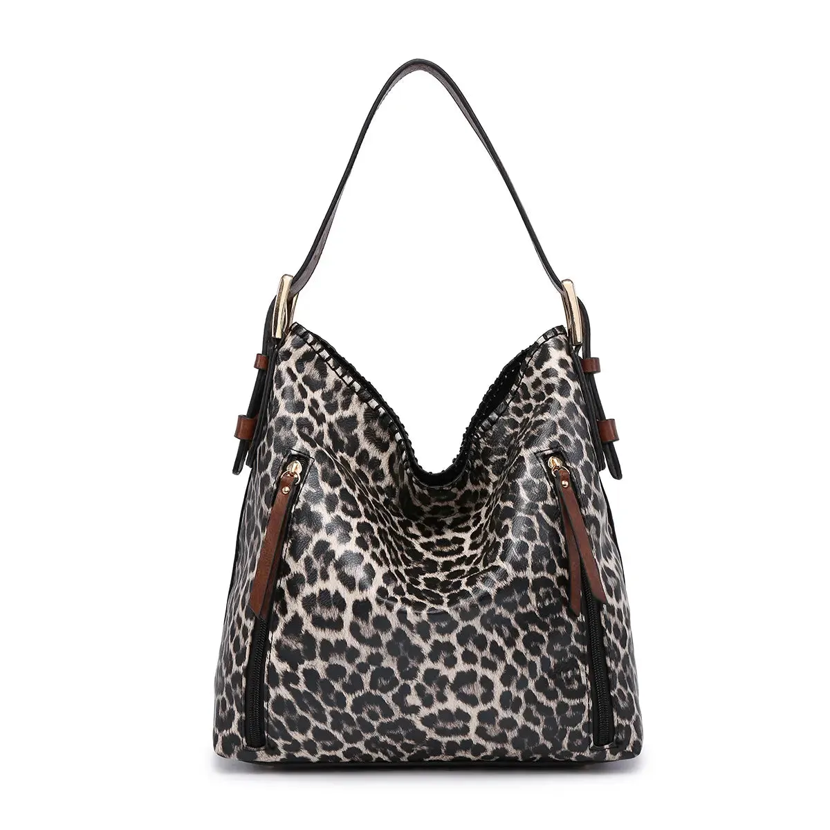 Hobo 2-in-1 Concealed Carry Bag-Leopard Print